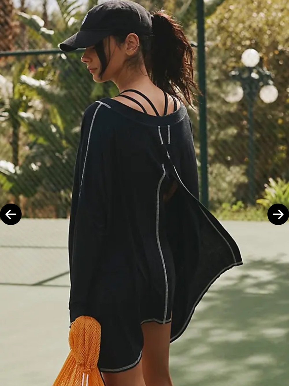 FP Movement by Free People Black Revival Layer size Medium - Picture 4 of 6